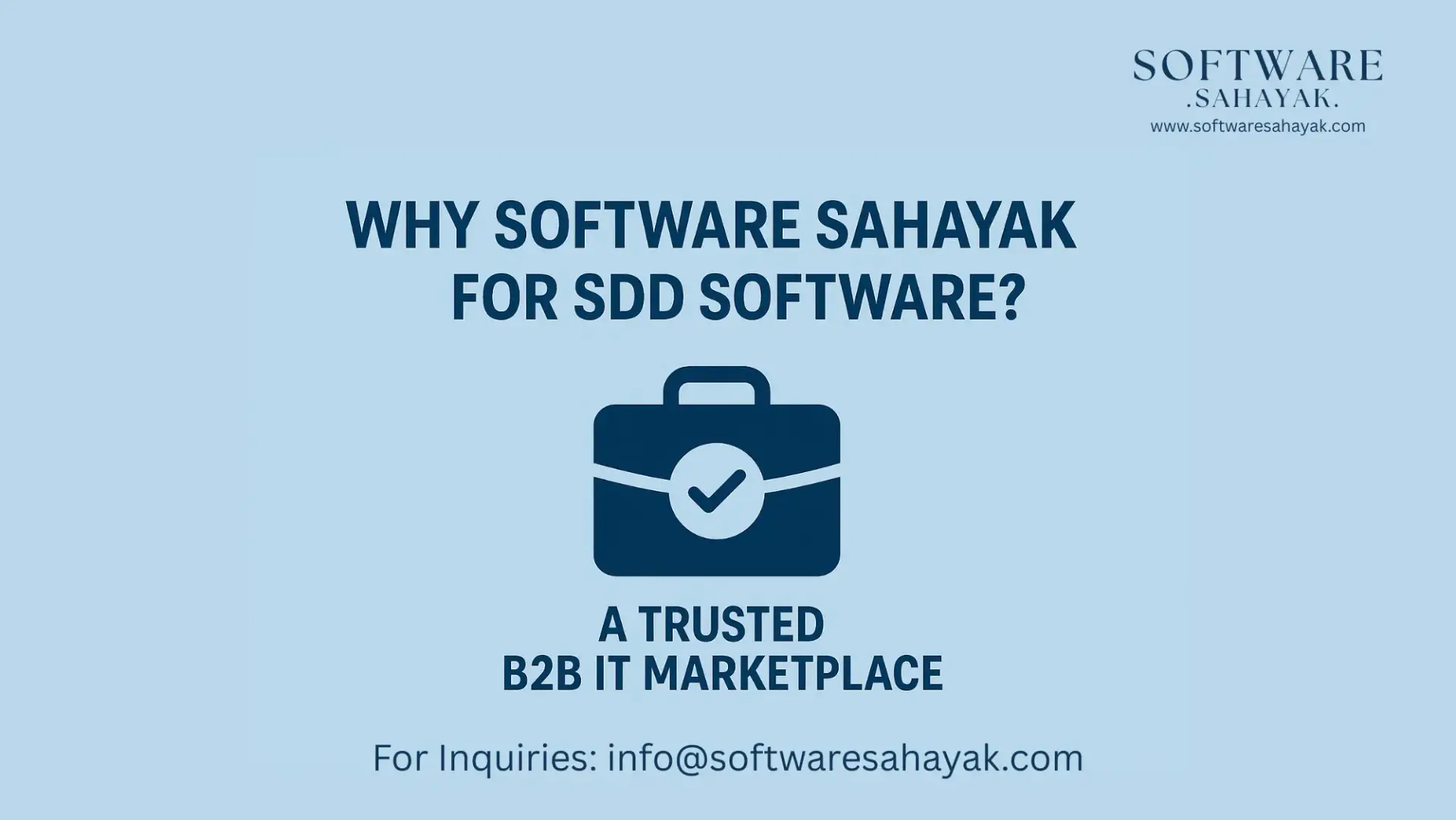 Structured Digital Database - Why Software Sahayak For SDD Software?