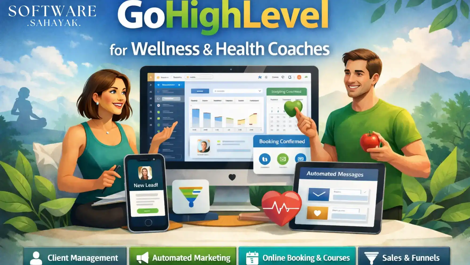 GoHighLevel For Wellness & Health Coaches - Affordable GoHighLevel Services